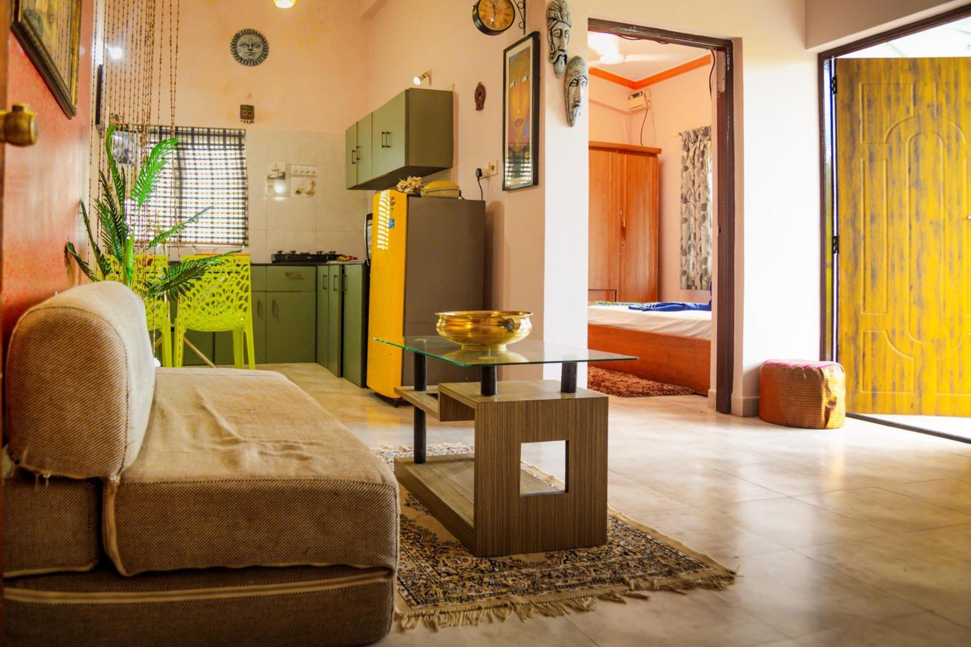 Bbn Serviced Apartment Calangute Rum bild