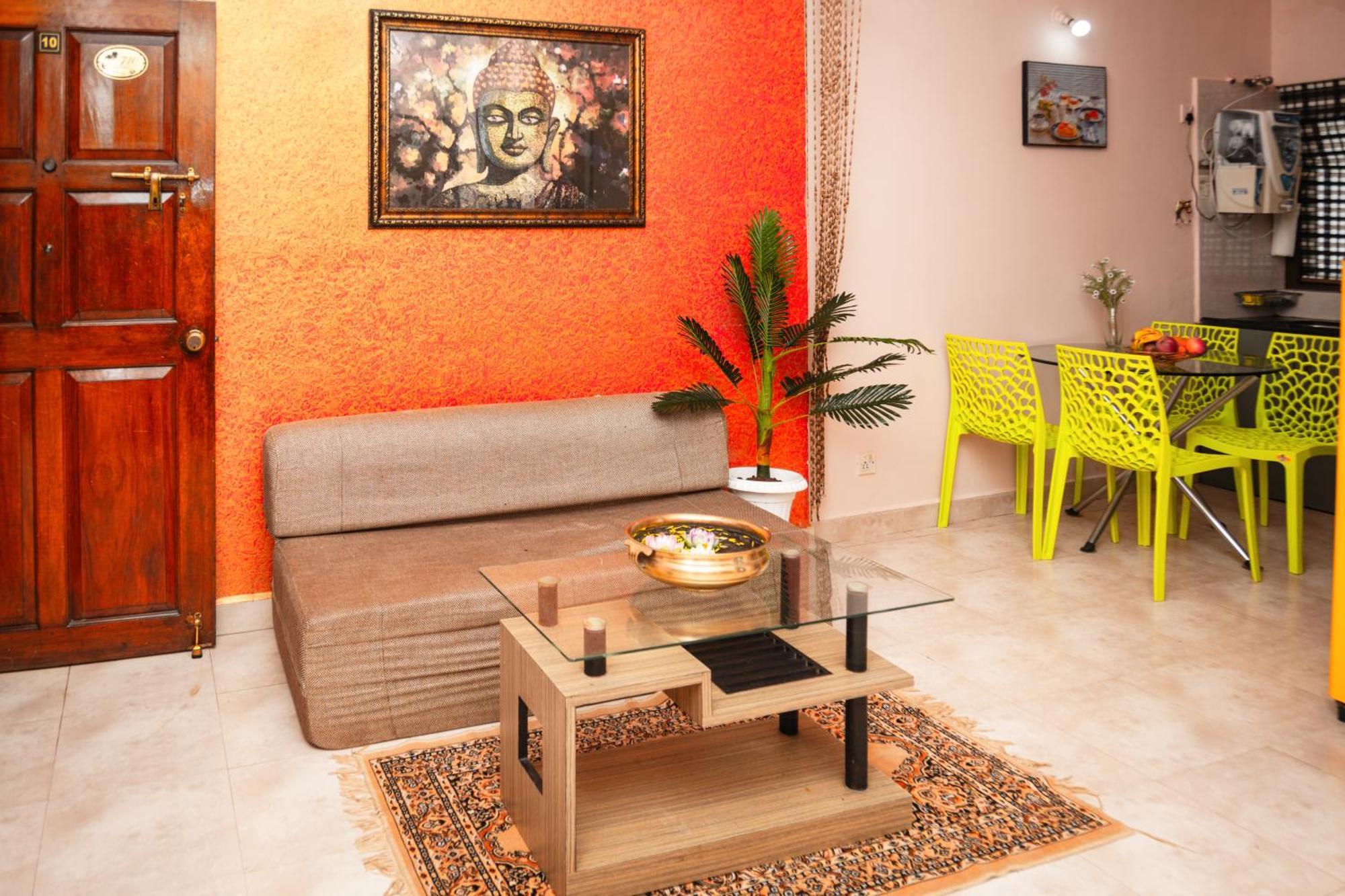 Bbn Serviced Apartment Calangute Rum bild